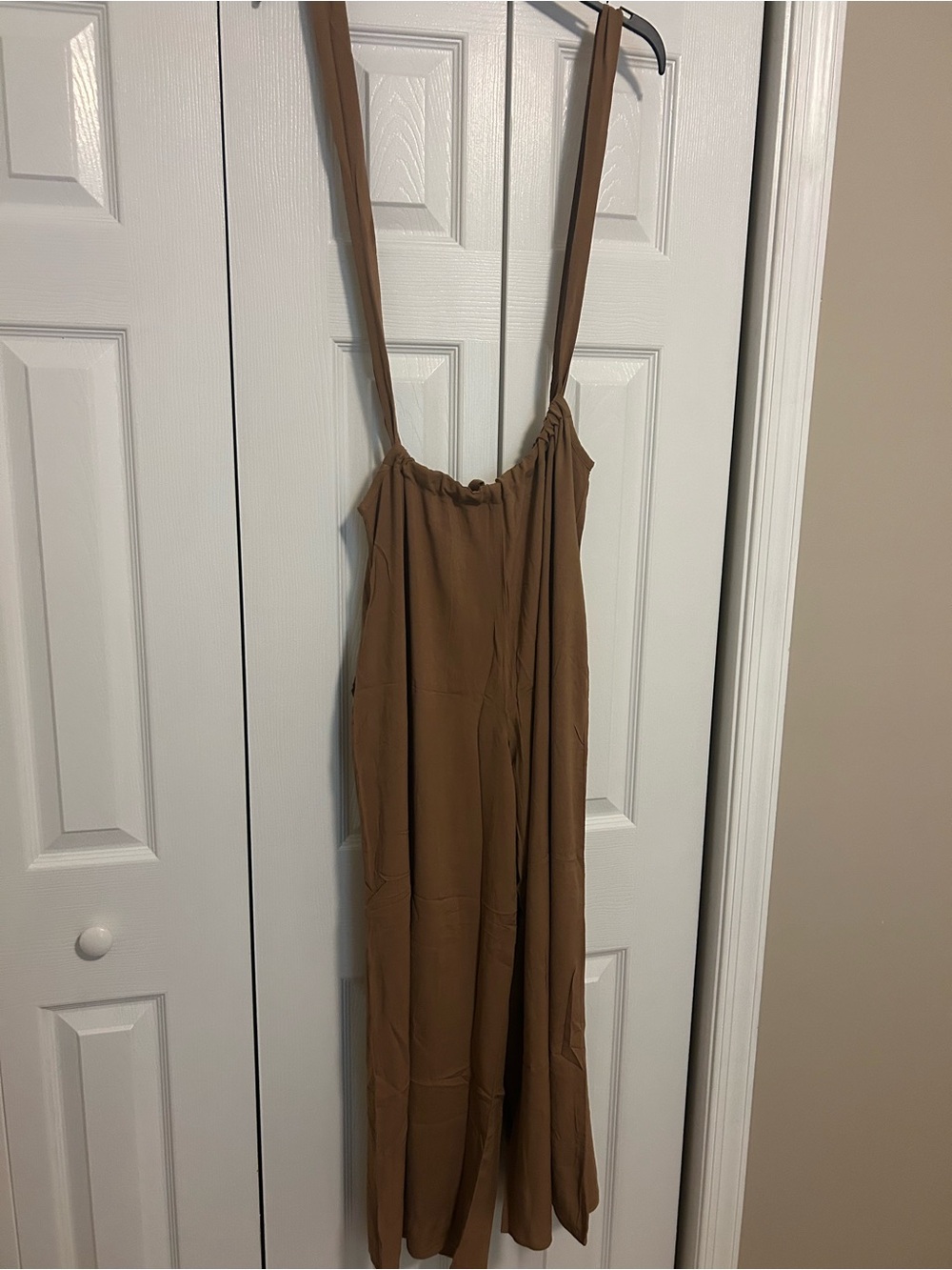 Zenana  Wide Leg Jumpsuit in Brown